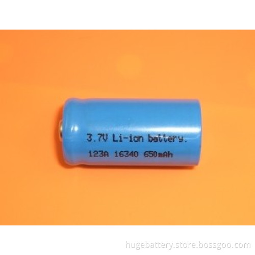 Rechargeable Battery 3.7V 17335 800mAh Lithium Ion Battery, Rcr123A